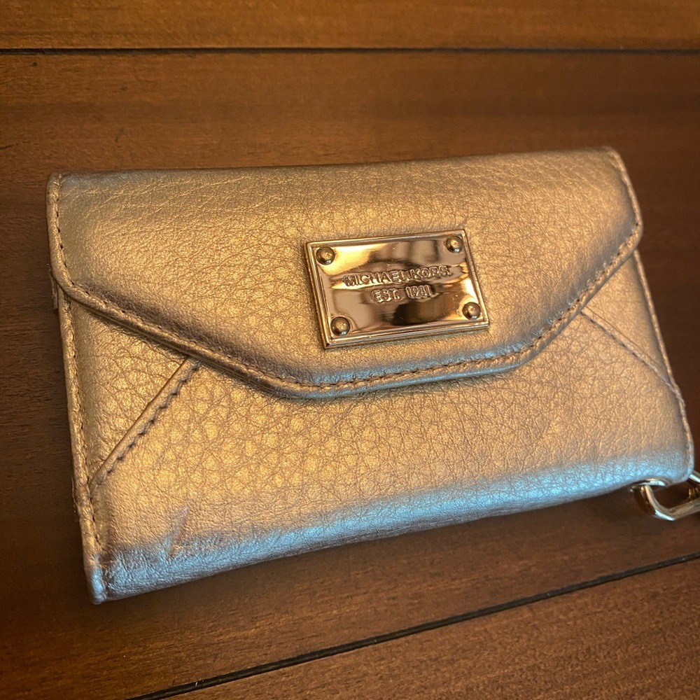 Michael Kors Wallet and Phone Case Clutch